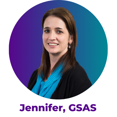 Jennifer, GSAS